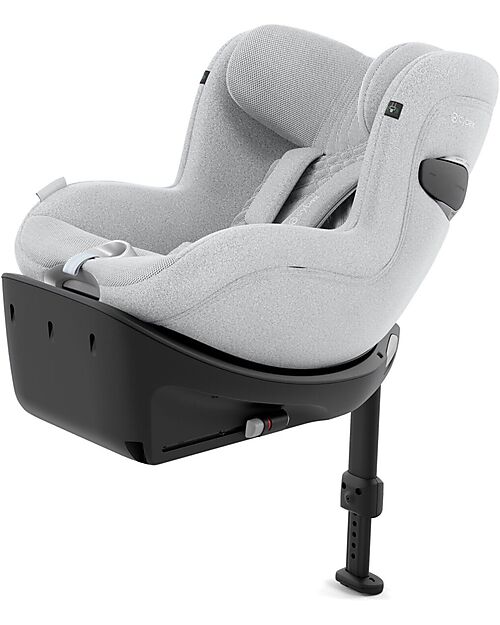 Cybex Seggiolino Auto Sirona Ti Plus - Platinum White - Da 0 a 4 anni Seggiolini Auto Gruppo 0+/1
