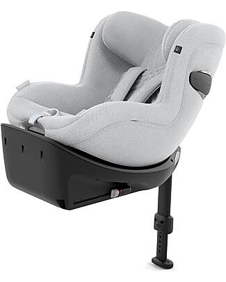Cybex Seggiolino Auto Sirona Ti Plus - Platinum White - Da 0 a 4 anni Seggiolini Auto Gruppo 0+/1