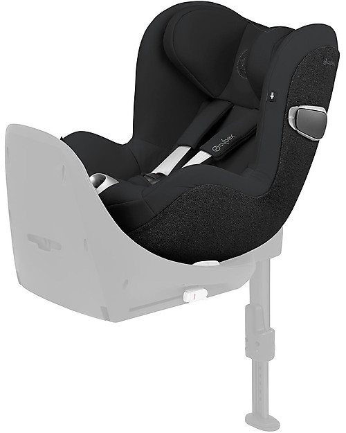 Cybex Seggiolino Auto Sirona Z i-Size - Deep Black - Sicuro con Rotazione a 360° Seggiolini Auto Gruppo 0+/1