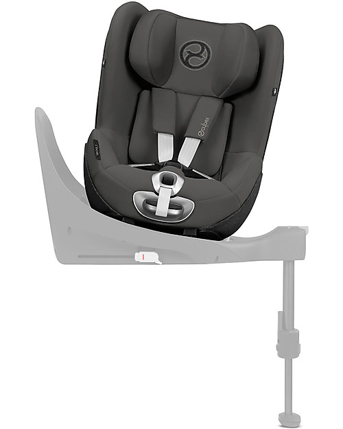Cybex Seggiolino Auto Sirona Z i-Size - Soho Grey - Sicuro con Rotazione a 360° Seggiolini Auto Gruppo 0+/1
