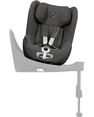 Cybex Seggiolino Auto Sirona Z i-Size - Soho Grey - Sicuro con Rotazione a 360° Seggiolini Auto Gruppo 0+/1