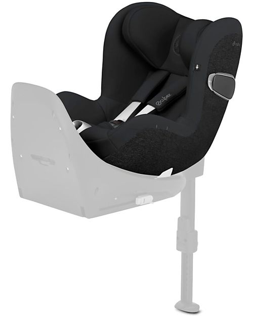 Cybex Seggiolino Auto Sirona Z2 i-Size - Deep Black - Sicuro con Rotazione a 360° Seggiolini Auto Gruppo 0+/1