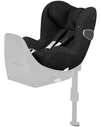 Cybex Seggiolino Auto Sirona Z2 i-Size - Deep Black - Sicuro con Rotazione a 360° Seggiolini Auto Gruppo 0+/1