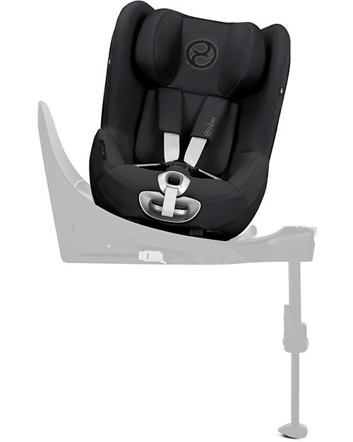 Cybex Seggiolino Auto Sirona Z2 i-Size - Deep Black - Sicuro con Rotazione a 360° Seggiolini Auto Gruppo 0+/1