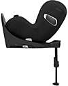 Cybex Seggiolino Auto Sirona Z2 i-Size - Deep Black - Sicuro con Rotazione a 360° Seggiolini Auto Gruppo 0+/1