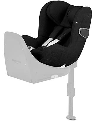 Cybex Seggiolino Auto Sirona Z2 i-Size Plus - Deep Black - Sicuro con Rotazione a 360° Seggiolini Auto Gruppo 0+/1