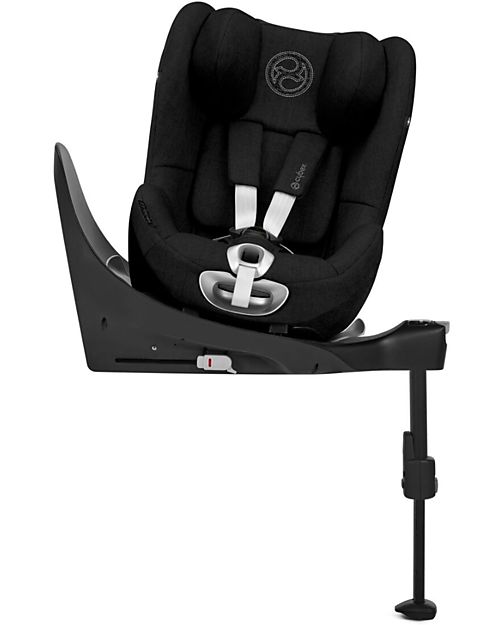 Cybex Seggiolino Auto Sirona Z2 i-Size Plus - Deep Black - Sicuro con Rotazione a 360° Seggiolini Auto Gruppo 0+/1