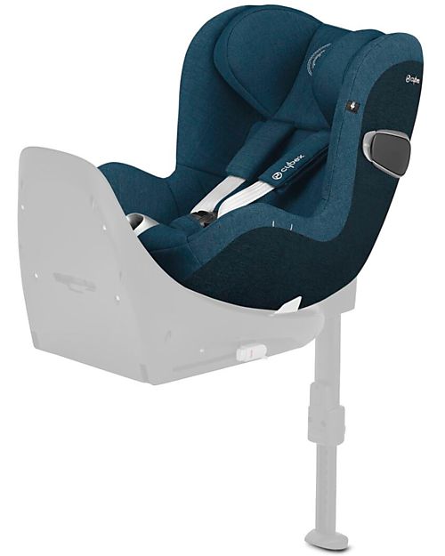 Cybex Seggiolino Auto Sirona Z2 i-Size Plus - Mountain Blue  - Sicuro con Rotazione a 360° Seggiolini Auto Gruppo 0+/1