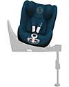 Cybex Seggiolino Auto Sirona Z2 i-Size Plus - Mountain Blue  - Sicuro con Rotazione a 360° Seggiolini Auto Gruppo 0+/1