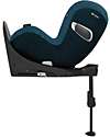 Cybex Seggiolino Auto Sirona Z2 i-Size Plus - Mountain Blue  - Sicuro con Rotazione a 360° Seggiolini Auto Gruppo 0+/1