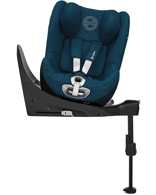 Cybex Seggiolino Auto Sirona Z2 i-Size Plus - Mountain Blue  - Sicuro con Rotazione a 360° Seggiolini Auto Gruppo 0+/1