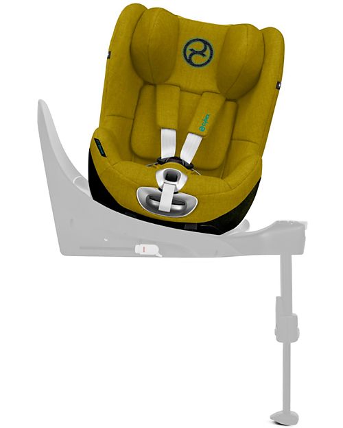 Cybex Seggiolino Auto Sirona Z2 i-Size Plus - Mustard Yellow - Sicuro con Rotazione a 360° Seggiolini Auto Gruppo 0+/1
