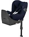 Cybex Seggiolino Auto Sirona Z2 i-Size Plus - Nautical Blue - Sicuro con Rotazione a 360° Seggiolini Auto Gruppo 0+/1