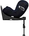 Cybex Seggiolino Auto Sirona Z2 i-Size Plus - Nautical Blue - Sicuro con Rotazione a 360° Seggiolini Auto Gruppo 0+/1