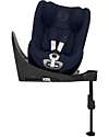 Cybex Seggiolino Auto Sirona Z2 i-Size Plus - Nautical Blue - Sicuro con Rotazione a 360° Seggiolini Auto Gruppo 0+/1