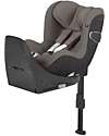 Cybex Seggiolino Auto Sirona Z2 i-Size Plus - Soho Grey - Sicuro con Rotazione a 360° Seggiolini Auto Gruppo 0+/1
