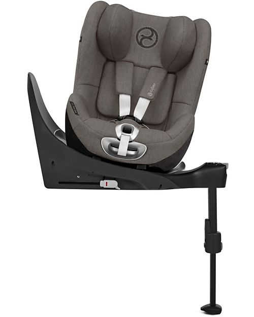 Cybex Seggiolino Auto Sirona Z2 i-Size Plus - Soho Grey - Sicuro con Rotazione a 360° Seggiolini Auto Gruppo 0+/1