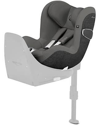 Cybex Seggiolino Auto Sirona Z2 i-Size - Soho Grey - Sicuro con Rotazione a 360° Seggiolini Auto Gruppo 0+/1