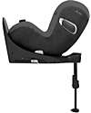 Cybex Seggiolino Auto Sirona Z2 i-Size - Soho Grey - Sicuro con Rotazione a 360° Seggiolini Auto Gruppo 0+/1