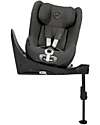 Cybex Seggiolino Auto Sirona Z2 i-Size - Soho Grey - Sicuro con Rotazione a 360° Seggiolini Auto Gruppo 0+/1