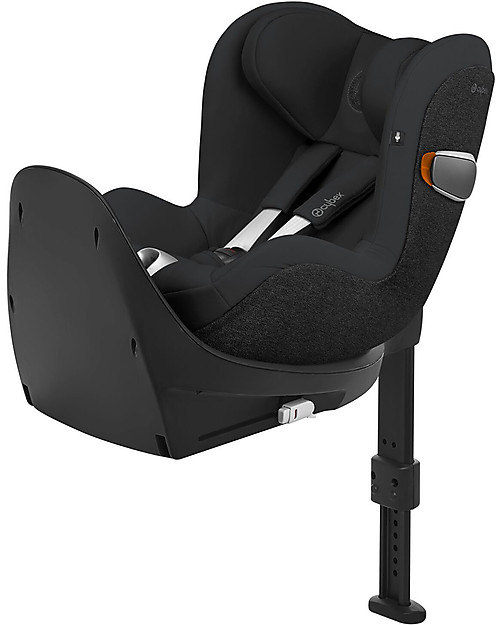 Cybex Seggiolino Auto Sirona Zi i-Size - Deep Black - Base Inclusa - Sicuro con Rotazione a 360° Seggiolini Auto Gruppo 0+/1