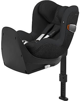 Cybex Seggiolino Auto Sirona Zi i-Size - Deep Black - Base Inclusa - Sicuro con Rotazione a 360° Seggiolini Auto Gruppo 0+/1
