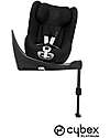 Cybex Seggiolino Auto Sirona Zi i-Size - Deep Black - Base Inclusa - Sicuro con Rotazione a 360° Seggiolini Auto Gruppo 0+/1