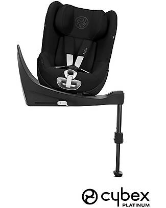 Cybex Seggiolino Auto Sirona Zi i-Size - Deep Black - Base Inclusa - Sicuro con Rotazione a 360° Seggiolini Auto Gruppo 0+/1