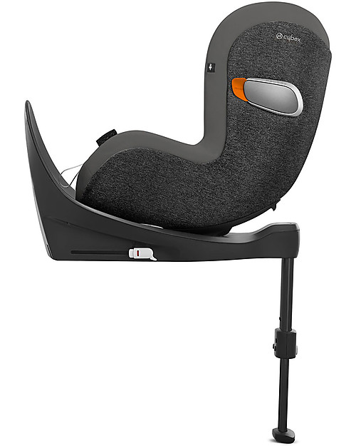 Cybex Seggiolino Auto Sirona Zi i-Size - Soho Grey - Base inclusa - Sicuro con Rotazione a 360° Seggiolini Auto Gruppo 0+/1