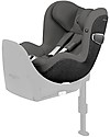 Cybex Seggiolino Auto Sirona Zi i-Size - Soho Grey - Base inclusa - Sicuro con Rotazione a 360° Seggiolini Auto Gruppo 0+/1