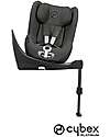 Cybex Seggiolino Auto Sirona Zi i-Size - Soho Grey - Base inclusa - Sicuro con Rotazione a 360° Seggiolini Auto Gruppo 0+/1