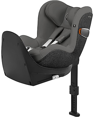 Cybex Seggiolino Auto Sirona Zi i-Size Soho Grey con Base Inclusa + Sacco a pelo SNØGGA Mini in Omaggio! Seggiolini Auto Gruppo 0+/1