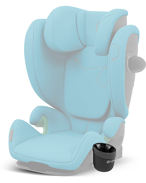 Cybex Seggiolino Auto Solution G i-Fix - Beach Blue/Torquoise - Gruppo 2/3 Seggiolini Auto Gruppo 2/3