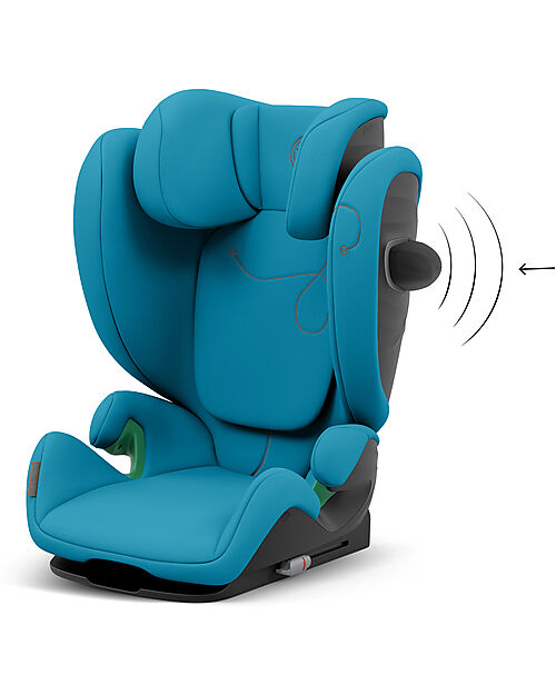 Cybex Seggiolino Auto Solution G i-Fix - Beach Blue/Torquoise - Gruppo 2/3 Seggiolini Auto Gruppo 2/3