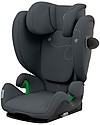 Cybex Seggiolino Auto Solution G I-Fix - Granite Black - Comfort e Sicurezza dai 3 ai 12 Anni! Seggiolini Auto Gruppo 2/3