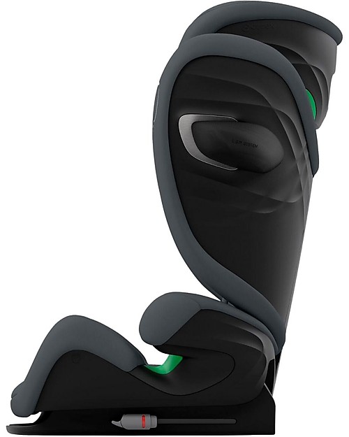 Cybex Seggiolino Auto Solution G I-Fix - Granite Black - Comfort e Sicurezza dai 3 ai 12 Anni! Seggiolini Auto Gruppo 2/3