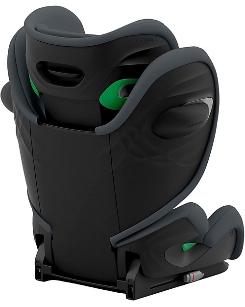 Cybex Seggiolino Auto Solution G I-Fix - Granite Black - Comfort e Sicurezza dai 3 ai 12 Anni! Seggiolini Auto Gruppo 2/3