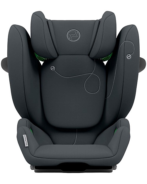 Cybex Seggiolino Auto Solution G I-Fix - Granite Black - Comfort e Sicurezza dai 3 ai 12 Anni! Seggiolini Auto Gruppo 2/3