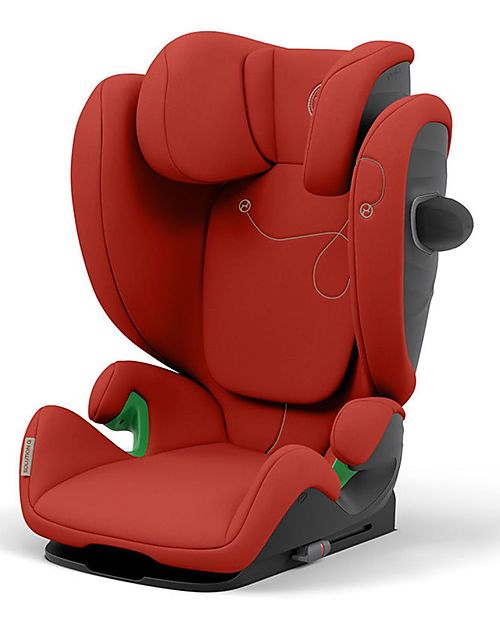 Cybex Seggiolino Auto Solution G i-Fix - Hibiscus Red/Red - Gruppo 2/3 Seggiolini Auto Gruppo 2/3