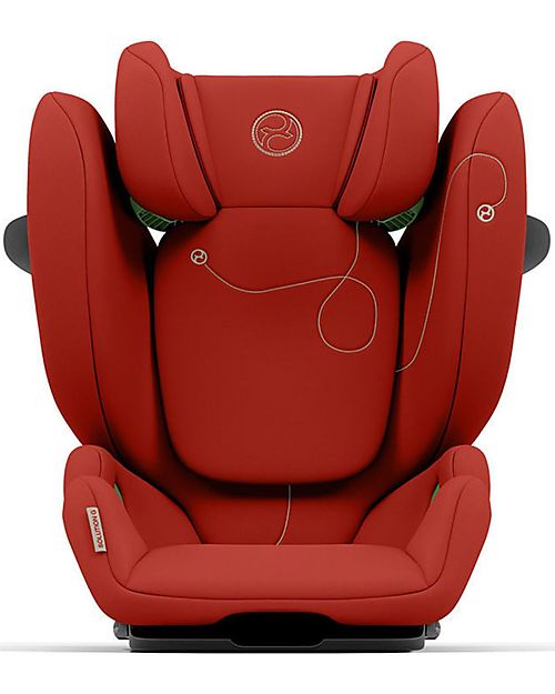 Cybex Seggiolino Auto Solution G i-Fix - Hibiscus Red/Red - Gruppo 2/3 Seggiolini Auto Gruppo 2/3