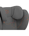 Cybex Seggiolino Auto Solution G i-Fix - Lava Grey - Gruppo 2/3 Seggiolini Auto Gruppo 2/3