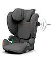 Cybex Seggiolino Auto Solution G i-Fix - Lava Grey - Gruppo 2/3 Seggiolini Auto Gruppo 2/3