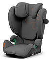 Cybex Seggiolino Auto Solution G i-Fix - Lava Grey - Gruppo 2/3 Seggiolini Auto Gruppo 2/3