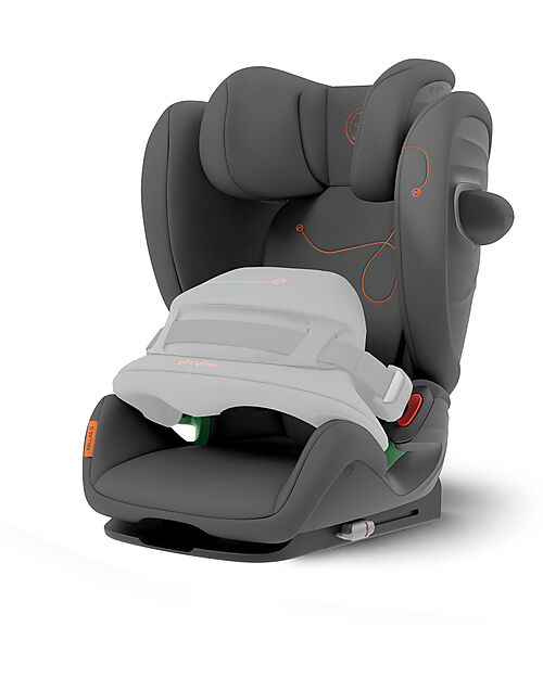 Cybex Seggiolino Auto Solution G i-Fix - Lava Grey - Gruppo 2/3