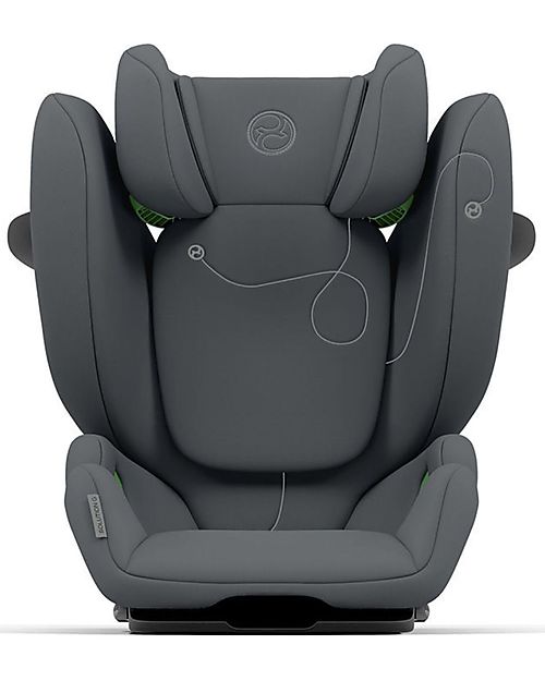 Cybex Seggiolino Auto Solution G i-Fix - Monument Grey/Dark Grey - Gruppo 2/3 Seggiolini Auto Gruppo 2/3
