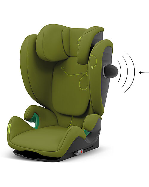 Cybex Seggiolino Auto Solution G i-Fix - Nature Green - Gruppo 2/3 Seggiolini Auto Gruppo 2/3