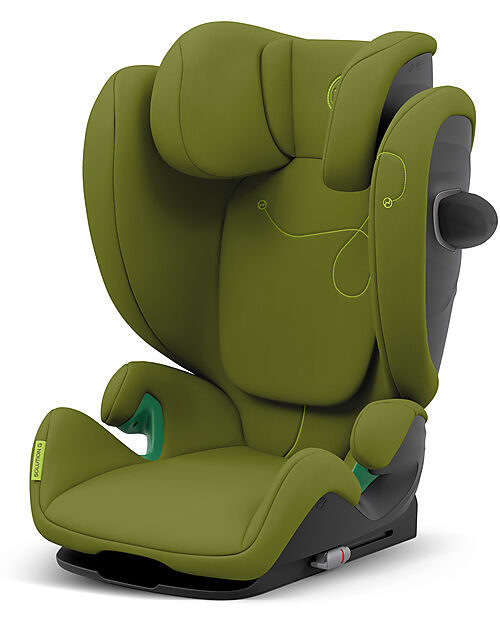 Cybex Seggiolino Auto Solution G i-Fix - Nature Green - Gruppo 2/3 Seggiolini Auto Gruppo 2/3