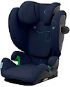 Cybex Seggiolino Auto Solution G I-Fix - Navy Blue - Comfort e Sicurezza dai 3 ai 12 Anni! Seggiolini Auto Gruppo 2/3