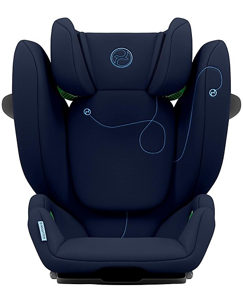 Cybex Seggiolino Auto Solution G I-Fix - Navy Blue - Comfort e Sicurezza dai 3 ai 12 Anni! Seggiolini Auto Gruppo 2/3