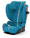 Cybex Seggiolino Auto Solution G i-Fix Plus - Beach Blue - Gruppo 2/3 Seggiolini Auto Gruppo 2/3